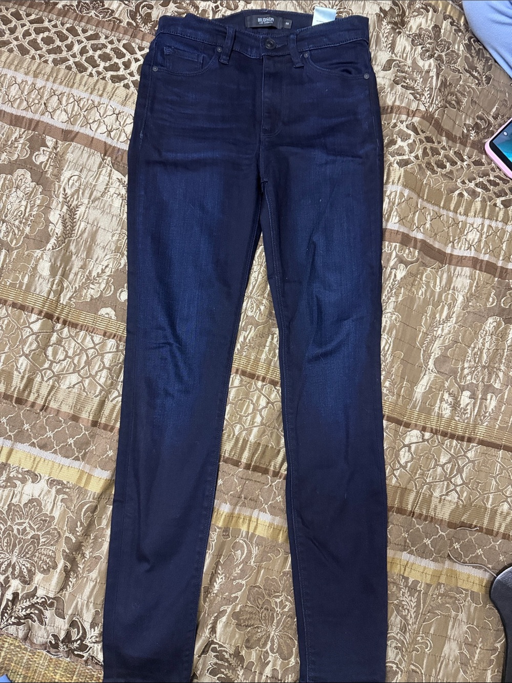 Hudson Jeans Women’s Skinny Jeans - Dark Indigo Blue